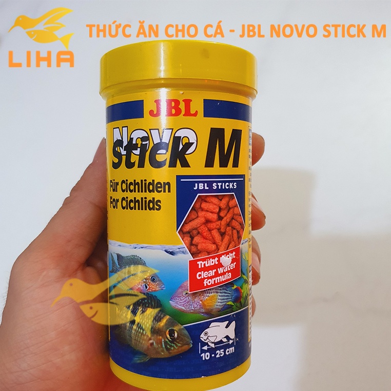 Thức Ăn Cá JBL Novo Stick M 110gr (250ml) - Thức Ăn Cá Cao Cấp