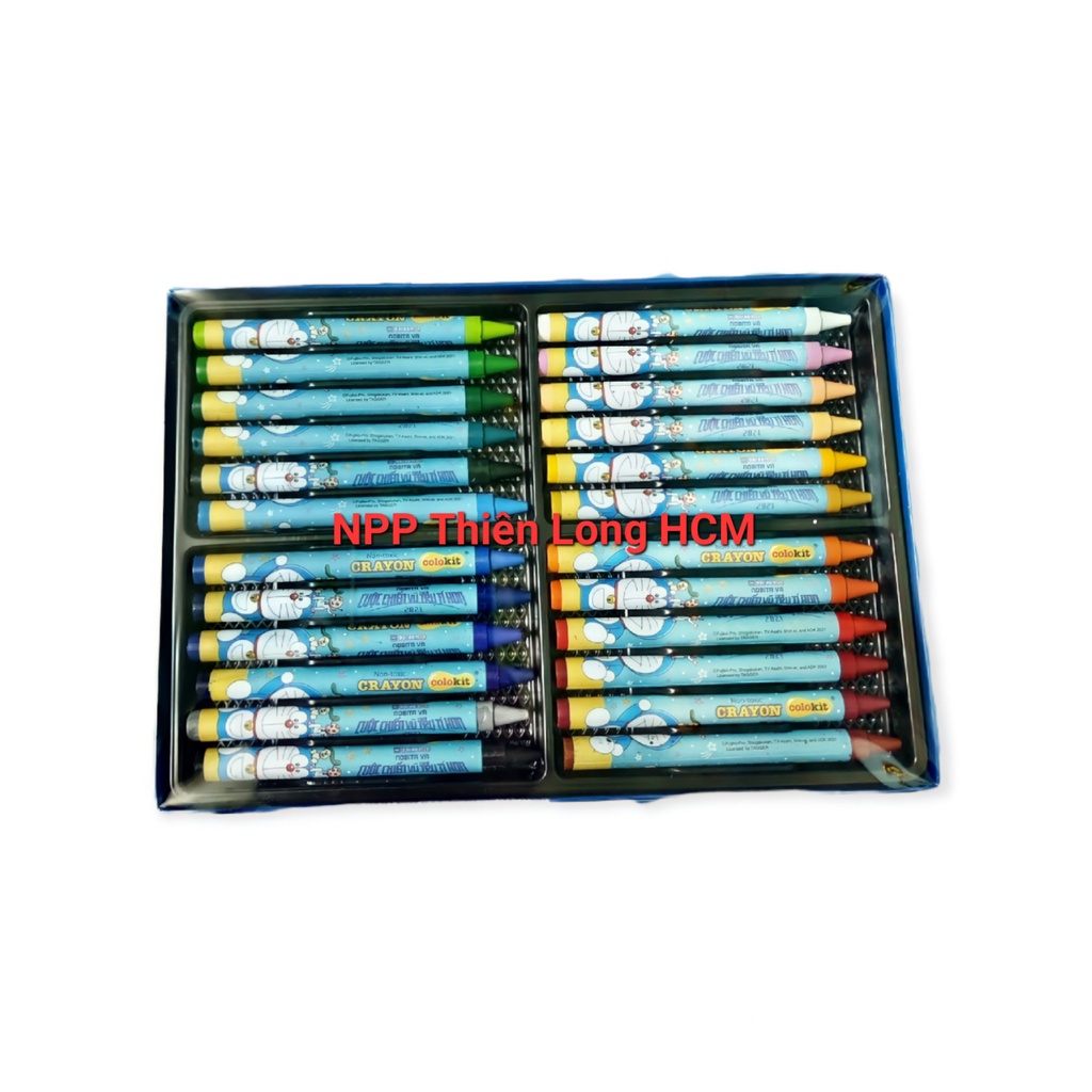Sáp 24 màu Colokit hình ảnh Doraemon - Phiên bản điện ảnh 2022