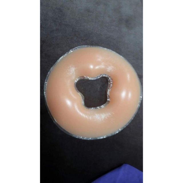 Gối silicon úp mặt, dùng trong spa