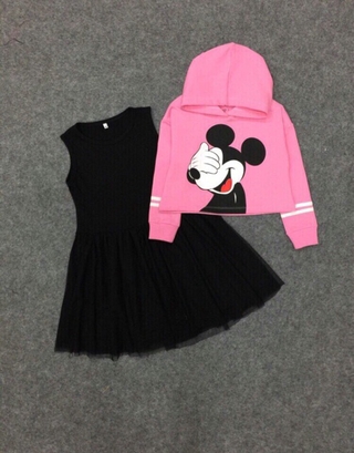 Set váy áo mickey