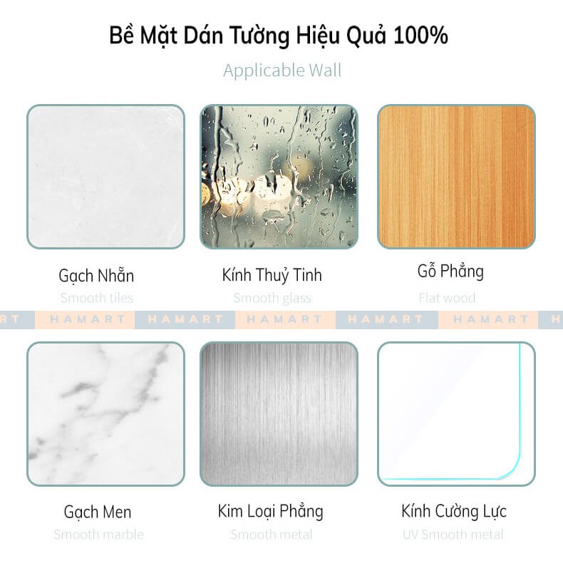 Miếng Dán Dự Phòng Treo Kệ Tam Giác BẢN LỚN 8X8 Dán Treo Giá Kệ Inox Tráng Gương Siêu Dính