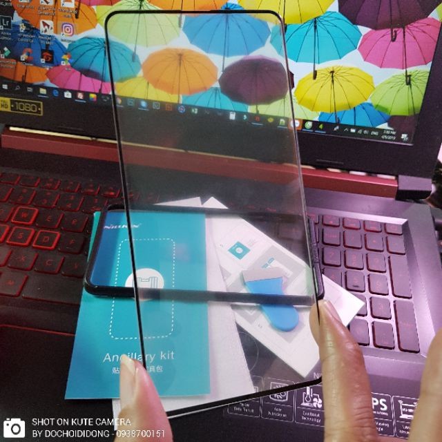 Dán cường lực Samsung Galaxy S10 Plus Nillkin 3D CP+ Max