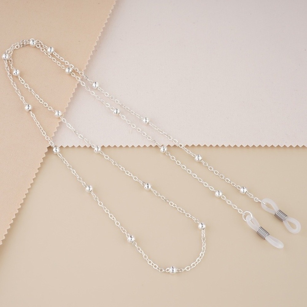 Dây Chuỗi Đeo Mắt Kính Hình Bướm Đính Ngọc Trai Thời Trang Gợi Cảm Cho Nữ