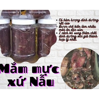 [rẻ hơn nhiều] Mắm mực xứ nẫu NGON 500G - HÀNG LOẠI 1