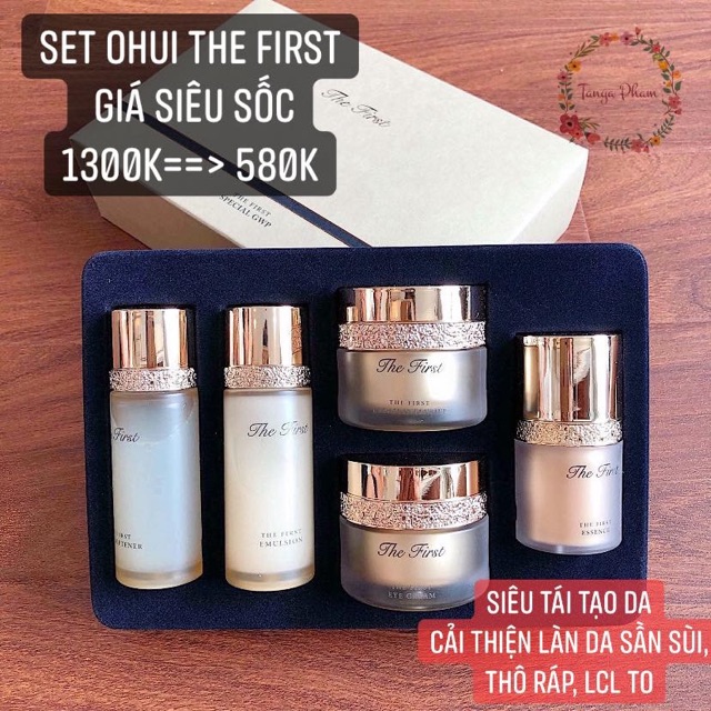 Set ohui the first mini 5 sản phẩm