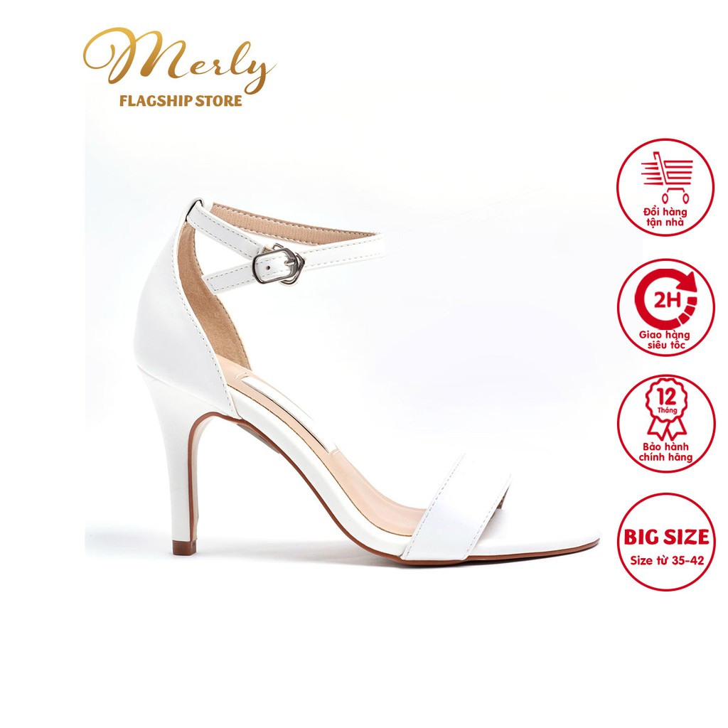 [Mã BMBAU50 giảm 7% tối đa 50K đơn 99K] Giày sandal quai ngang Merly 1307