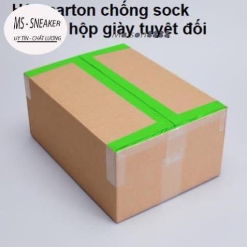 Hộp carton bảo vệ box giày kích thước 35x25x15/33x23x13