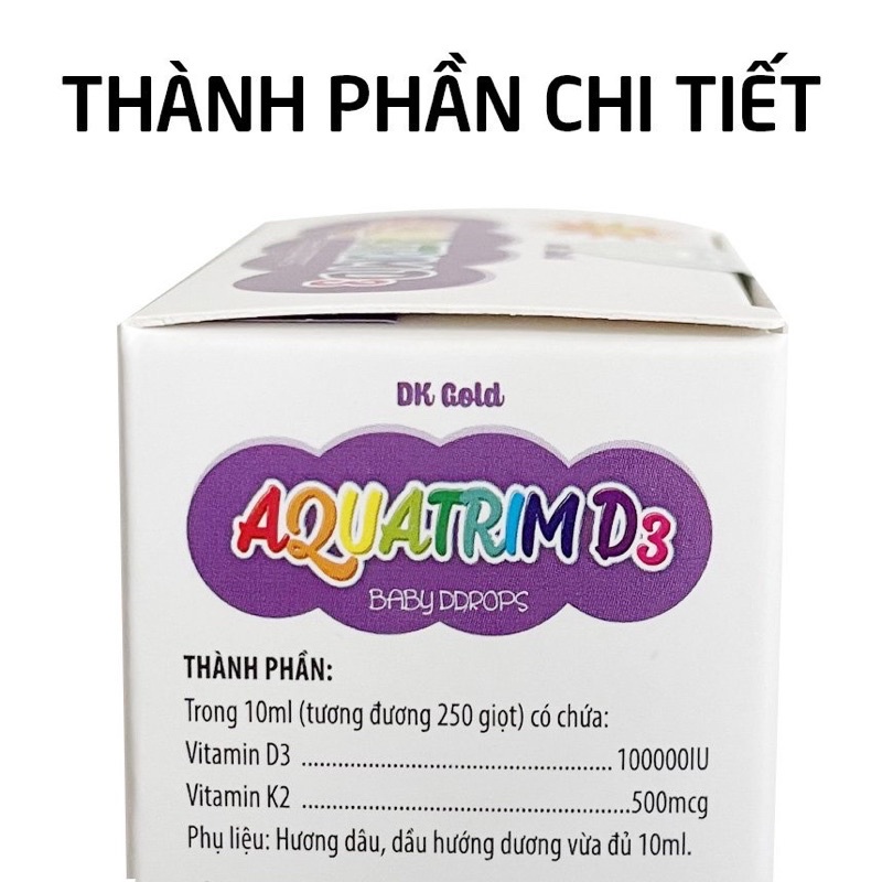 Vitamin D3K2 Aquatrim