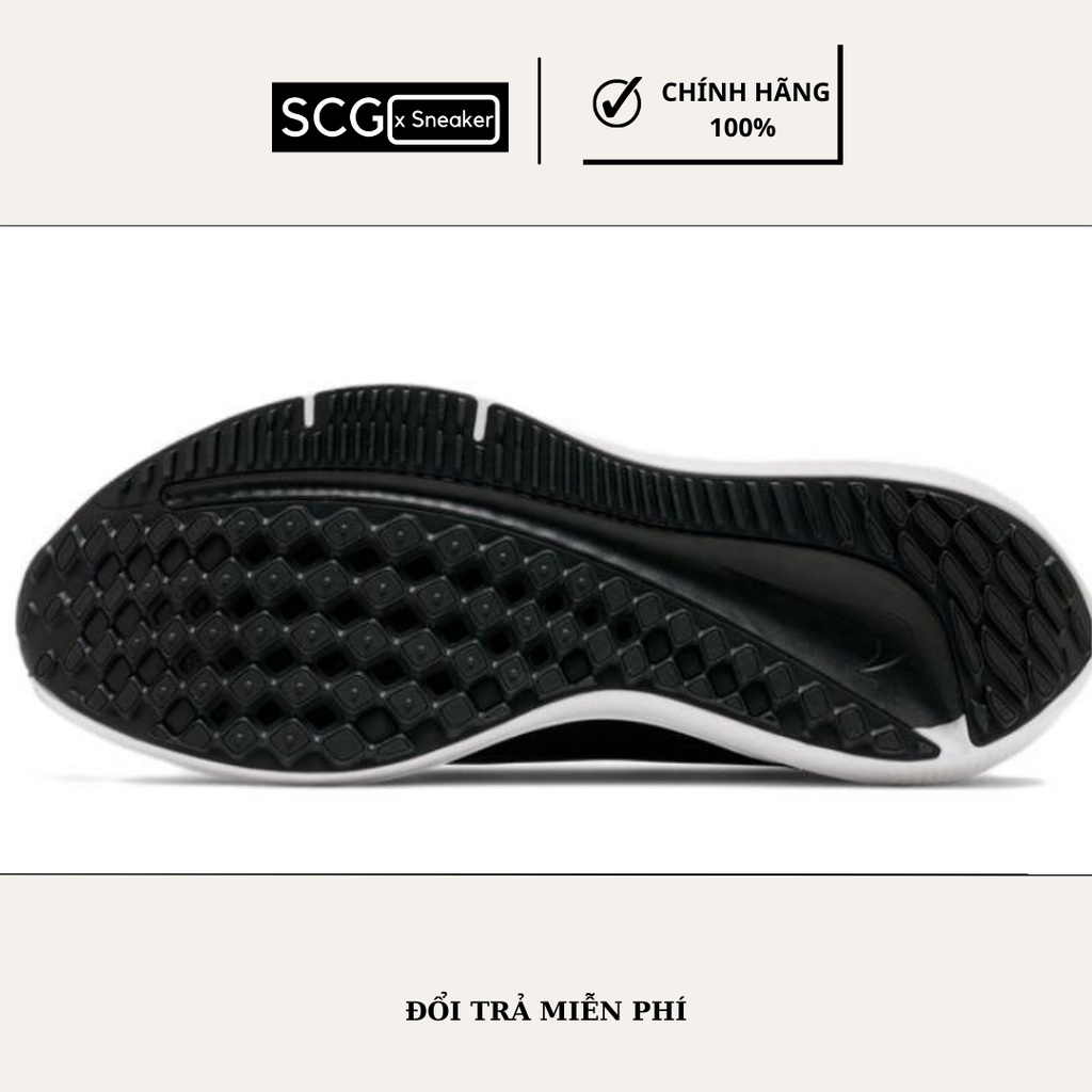 Giày thể thao nam - sneaker nam - Nike Air Zoom Winflo 9 - màu đen trắng- DD6203-001- Hàng Chính Hãng - SCGxsneaker