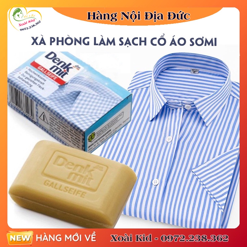 Giấy tẩy trắng quần áo, giấy chống phai màu, bột tẩy trắng, tẩy trắng cổ áo Denkmit của Đức- ĐỦ BILL DATE MỚI