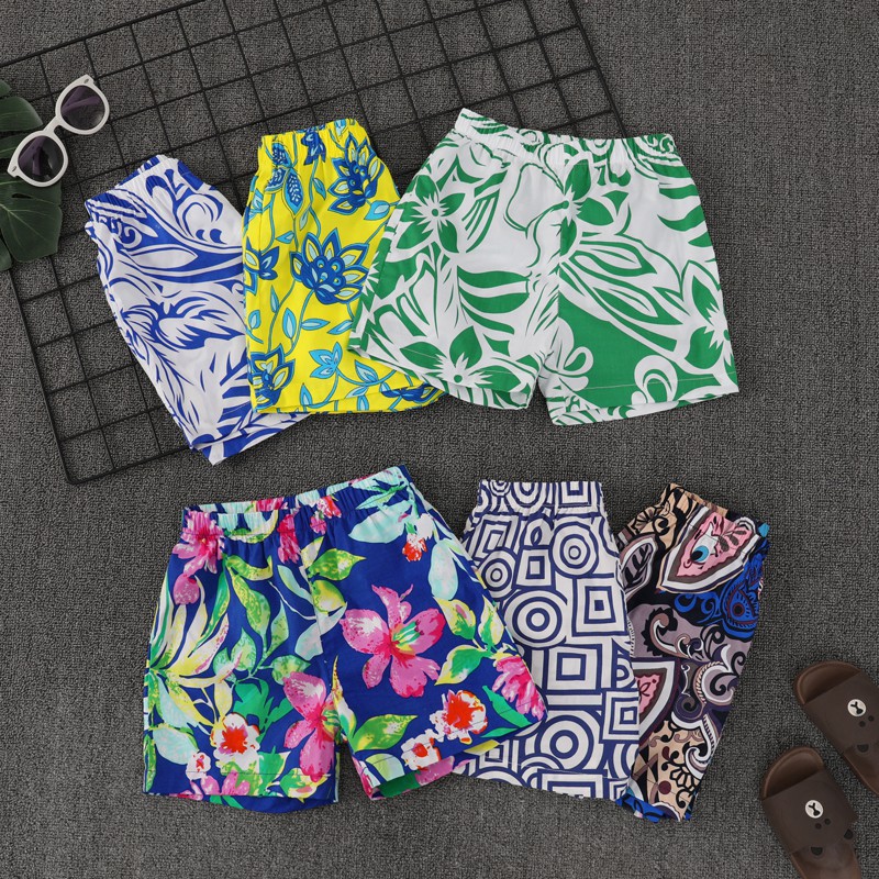 Quần Short 100% Cotton Mỏng Thoáng Khí Phong Cách Hàn Quốc Mới Năm 2023 Cho Bé