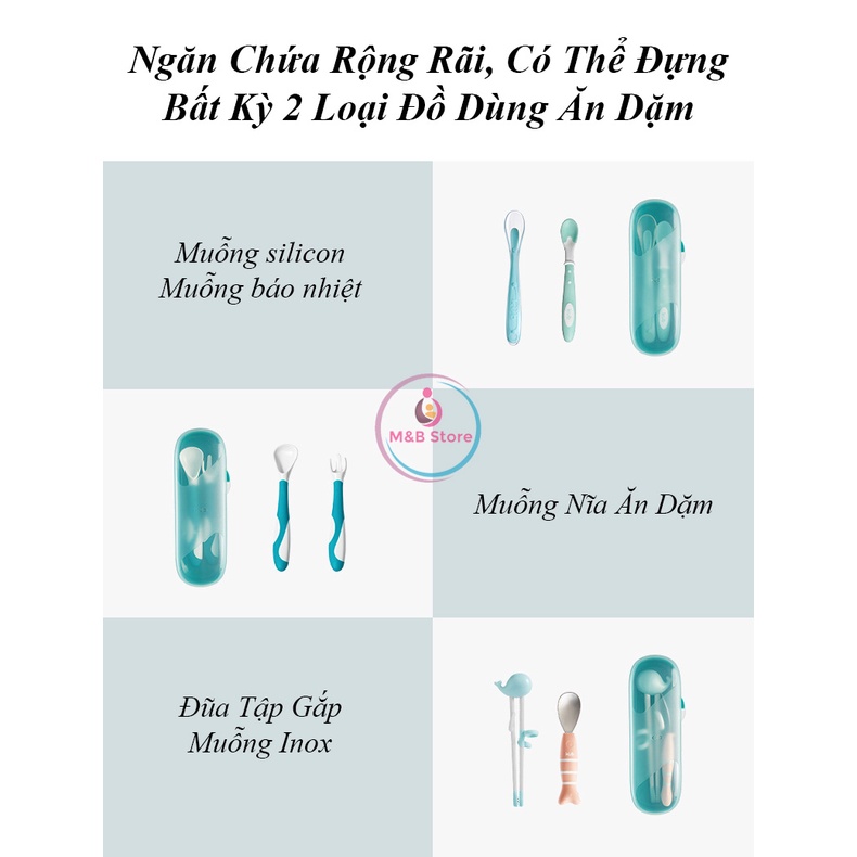 Hộp Đựng Đũa Muỗng Đa Năng - KUB, Chống Bụi Hiệu Quả, Nhựa PP