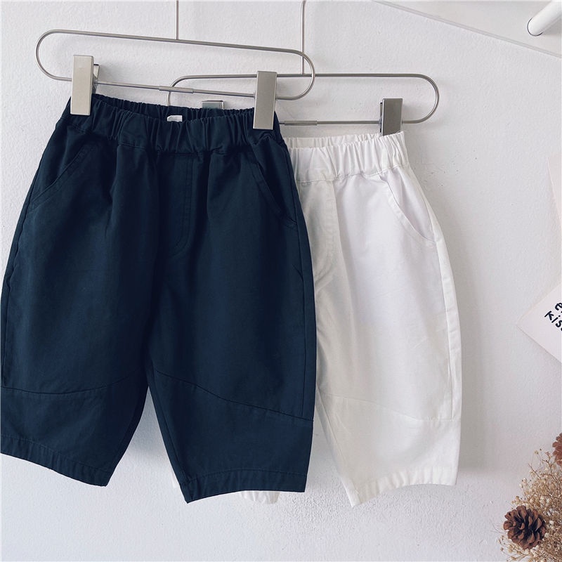 Quần Short Cotton Mỏng Phong Cách Mới Mùa Hè Dễ Phối Đồ Cho Bé Trai 0809