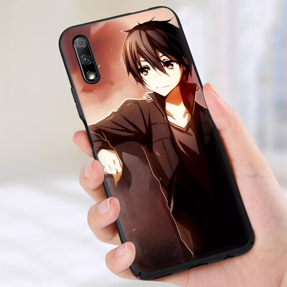 Ốp Điện Thoại Tpu Mềm Chống Rơi Họa Tiết Sword Art Online Cho Honor 9 Lite 10 Lite 10 20 View 20