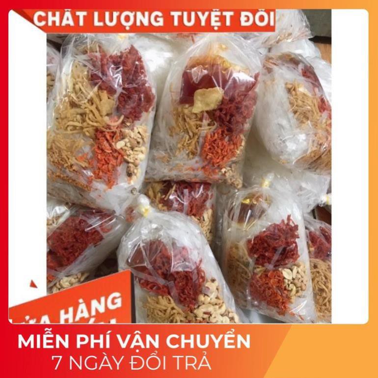 BUON SI shop Buôn- lẻ BÁNH TRÁNG TRỘN THẬP CẨM KÈM NƯỚC SỐT kèm quất Ảnh Thật