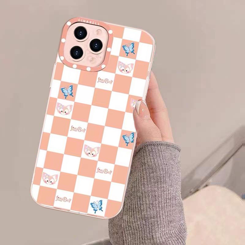 Ốp Điện Thoại TPU Silicon Mềm Hình Chú Cáo Dễ Thương Cho Iphone 13 12 Mini 11 Pro X XR XS Max SE 2020 6 6S 7 8 Plus