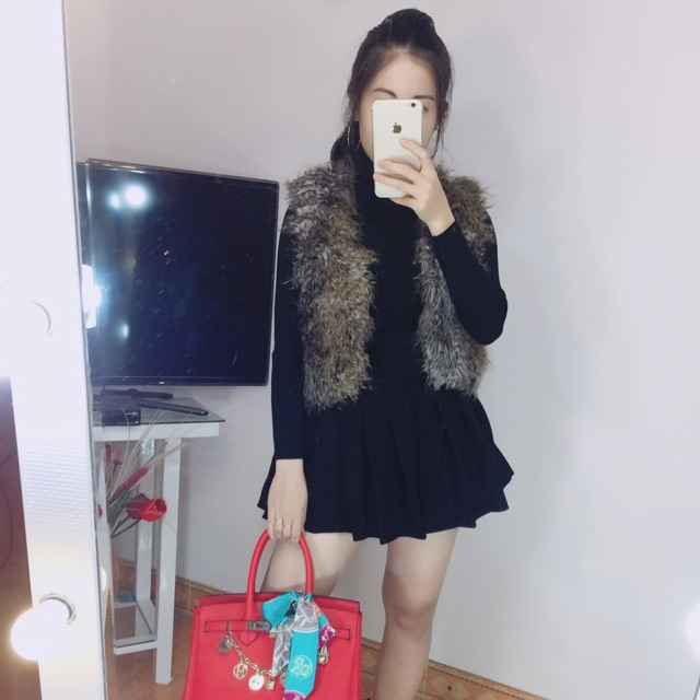 🎀🎀🎀🎀 áo gile lông hàn quốc phối màu 🎀🎀🎀🎀🎀.