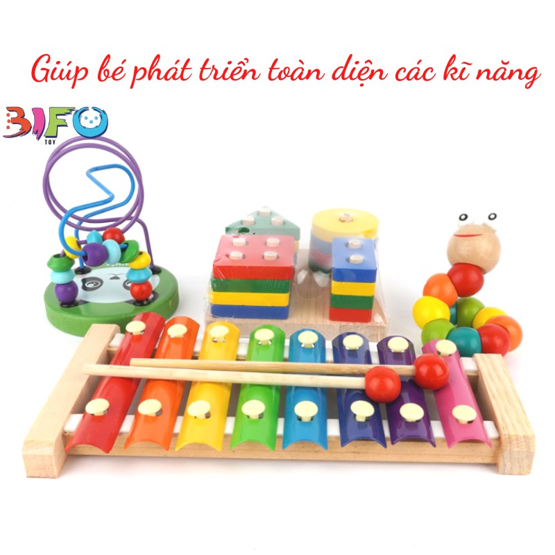 Đồ chơi giáo dục thông minh, giáo cụ Montessori phát triển tư duy cho bé