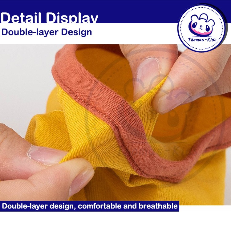 Bộ 5 Quần Lót Boxer Cotton Kháng Khuẩn In Chữ Thời Trang Cho Bé Trai Gái 3-12 Tuổi