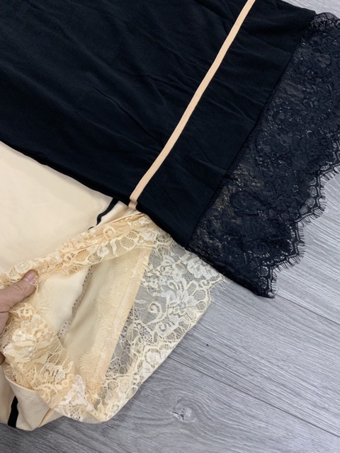 Váy suông cotton len chân ren nữ VAY15 | BigBuy360 - bigbuy360.vn