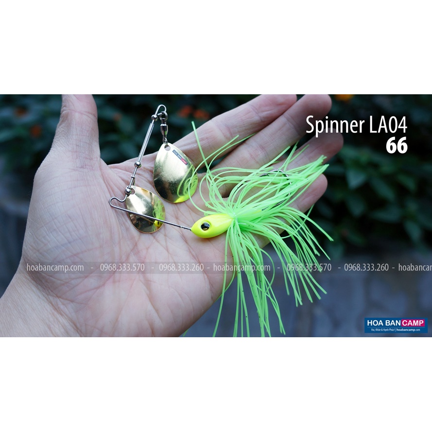 Mồi Lure Spinner Megabarra LA04 | 10.5g