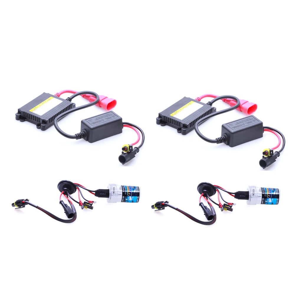 Bộ 2 đèn xenon HID xe ôtô 35W H1,,H7,H8,H11 4300K 12V
