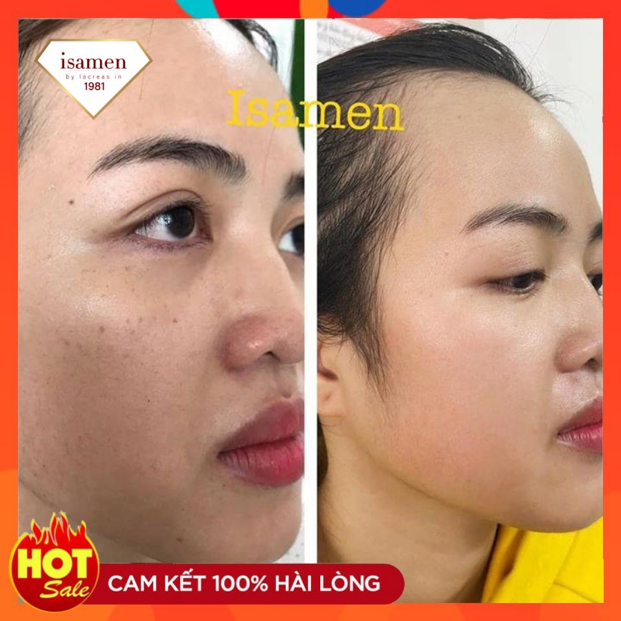 Tinh dầu cam thảo ISAMEN làm sáng da dành cho da thô sần, lỗ chân lông to | BigBuy360 - bigbuy360.vn