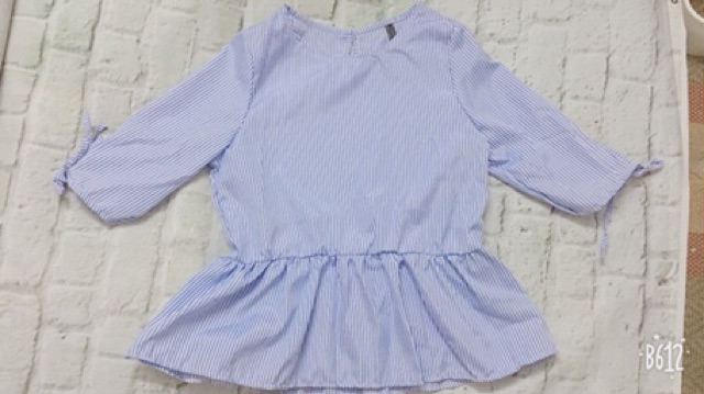 Áo baby doll tay nơ
