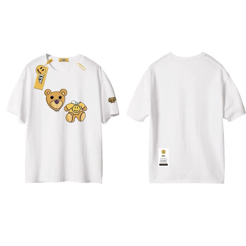 ￼￼Áo thun tay lỡ unisex Drew gấu new cho bé và gia đình , samyy_vn