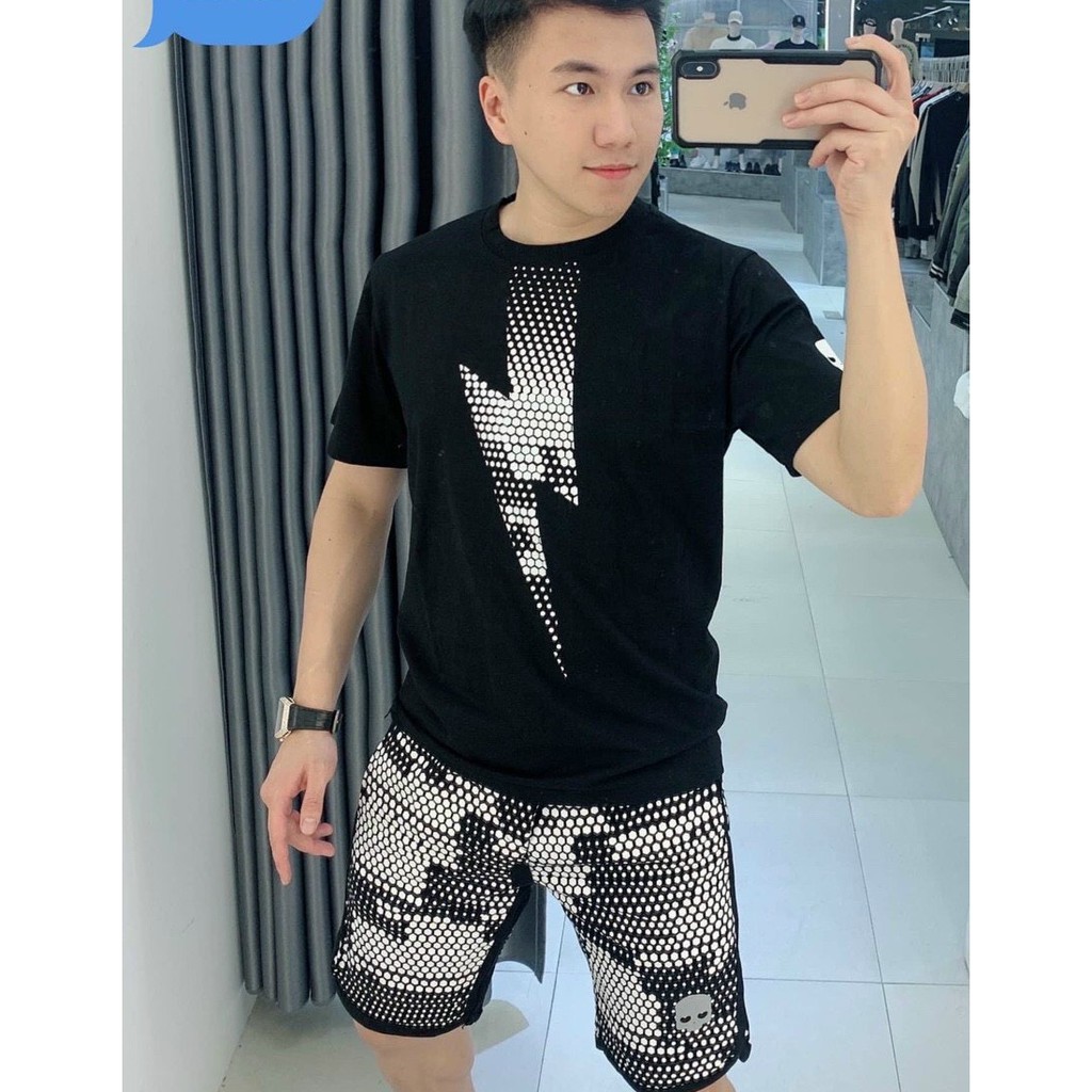 [FREESHIP] Bộ quần áo thể thao nam họa tiết in chìm 3D đẳng cấp | BigBuy360 - bigbuy360.vn