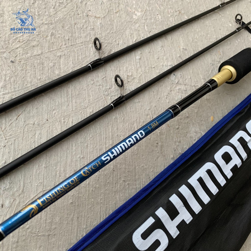 Cần câu lure 2 ngọn Shimano Fishing of catch máy đứng, máy ngang