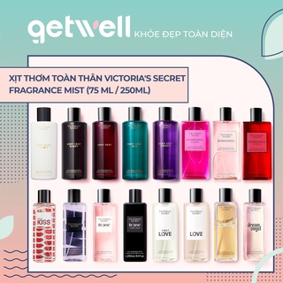 Xịt Thơm Victoria’s Secret Body Mist (250ml/75ml) - Very Sexy Bombshell Tease Heavenly Dream Angel Love Just A Kiss Bare