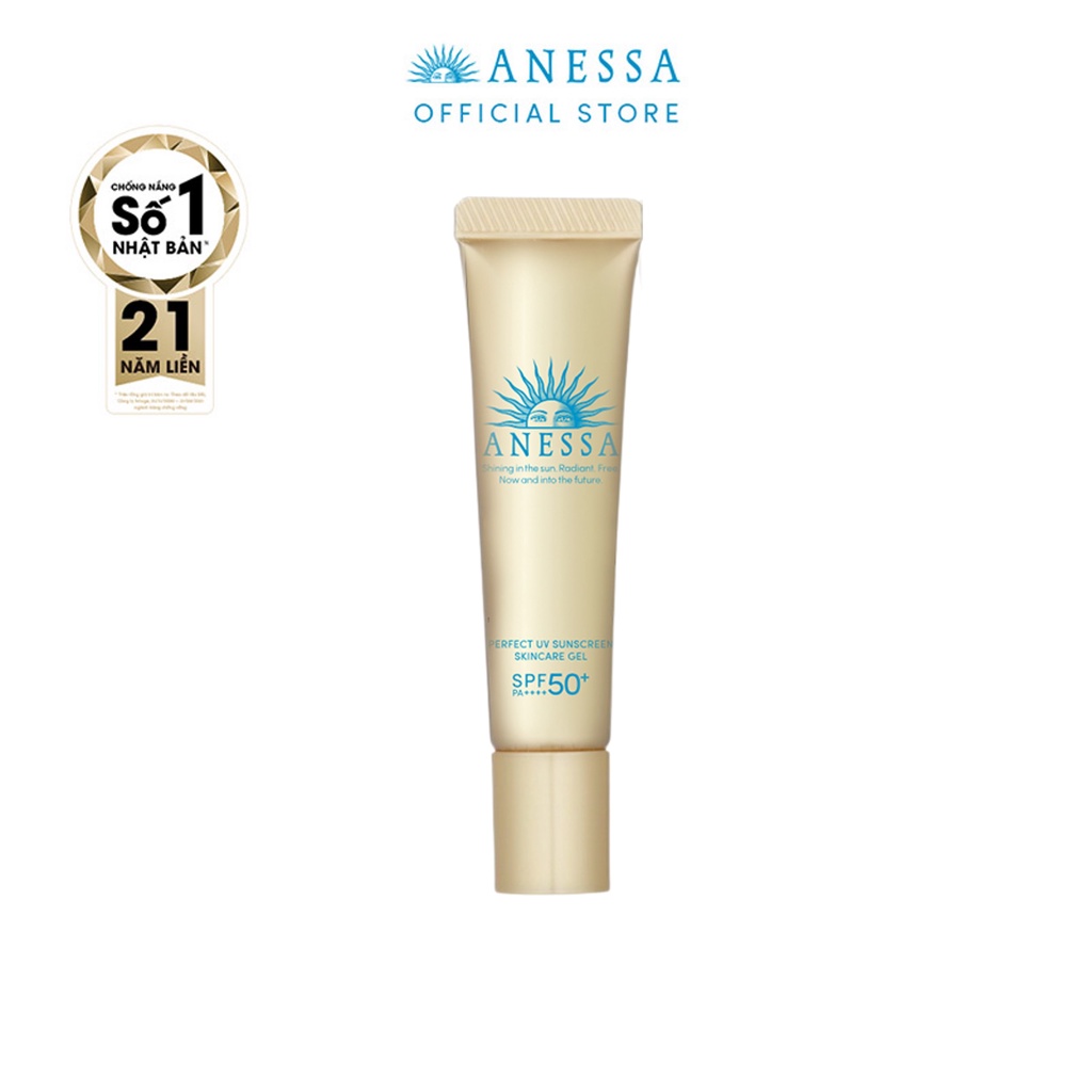 [HB GIFT] Gel chống nắng dưỡng ẩm bảo vệ hoàn hảo Anessa Perfect UV Sunscreen Skincare Gel SPF50+ PA++++ 15g