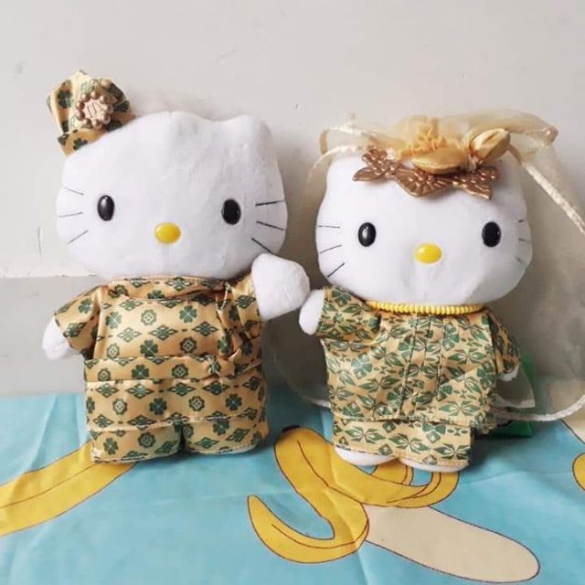 Set kitty cô dâu chú rễ