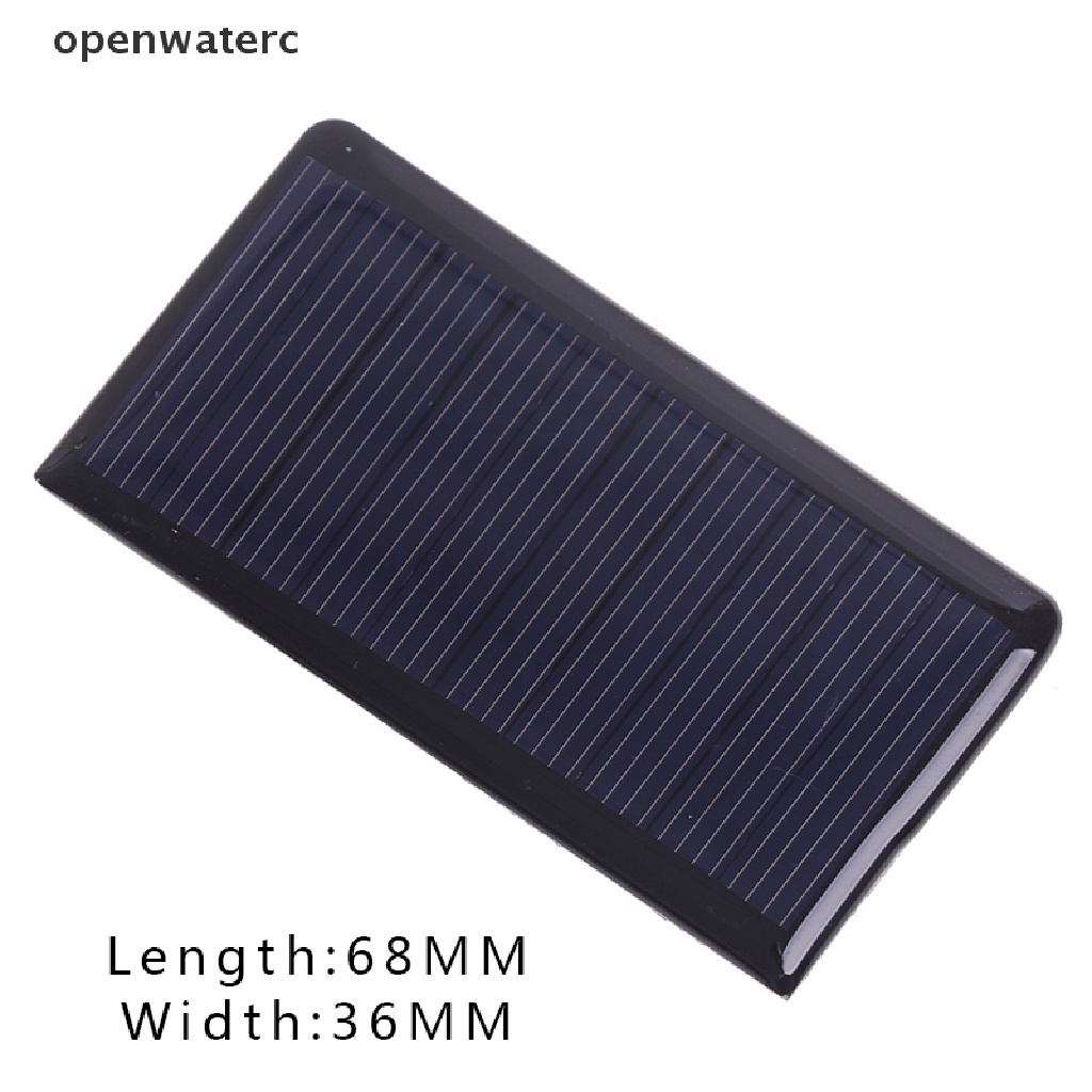 1 Tấm Pin Năng Lượng Mặt Trời 5V 60MA Chất Lượng Cao