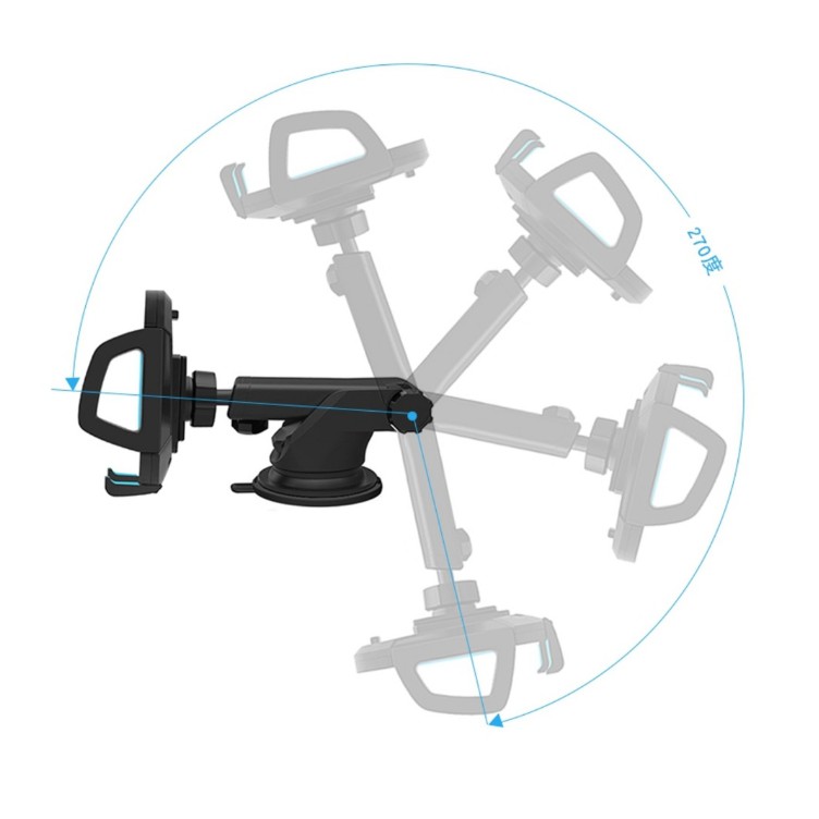 Giá Đỡ Kẹp Điện Thoại Cao Cấp Trên Ô Tô YASUA01 - Giá đỡ điện thoại xoay 360 độ | BigBuy360 - bigbuy360.vn