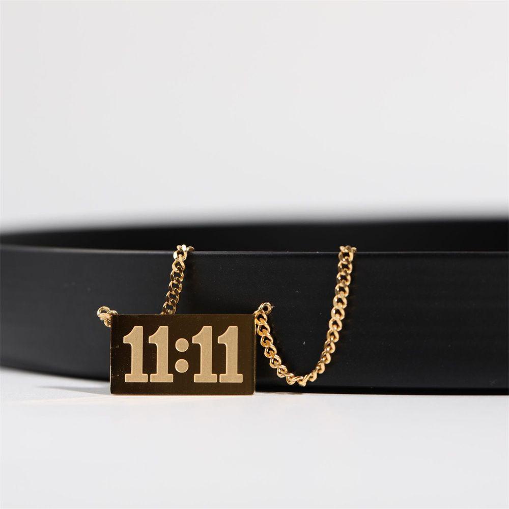 Vòng cổ Thép Titan Thời Trang Nam Nữ 11: 11