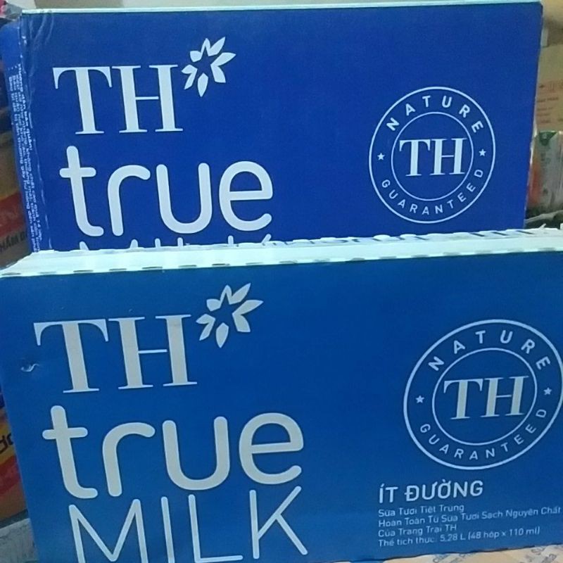 Thùng sữa TH True Milk 110ml