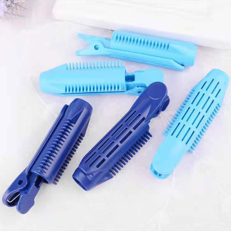 Set 4 Kẹp Tóc Xoăn Tự Nhiên Bằng Nhựa Dành Cho Nữ