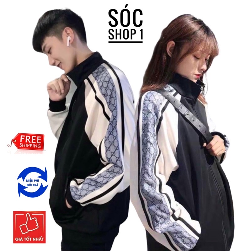 Áo Khoác Gió GC Nam Nữ, Áo Khoác Dù Form Rộng Unisex