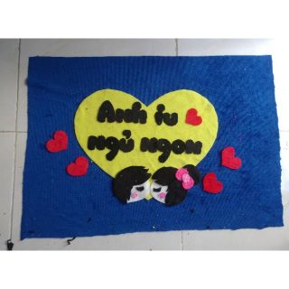 Gối nằm handmade theo yêu cầu