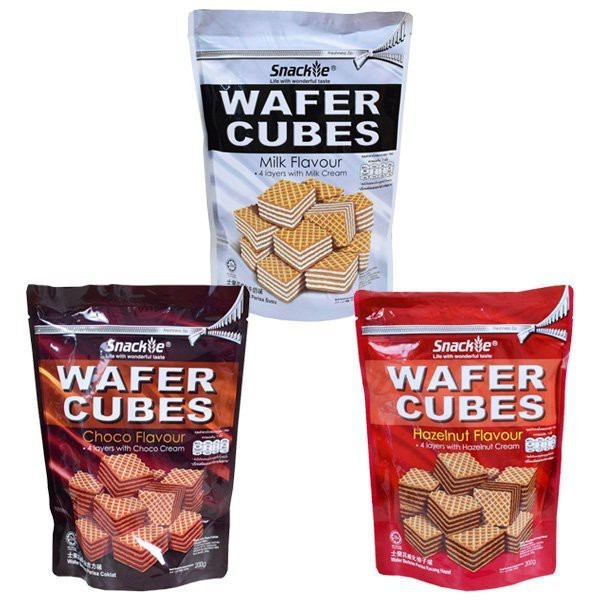 Bánh xốp wafer cube 200g