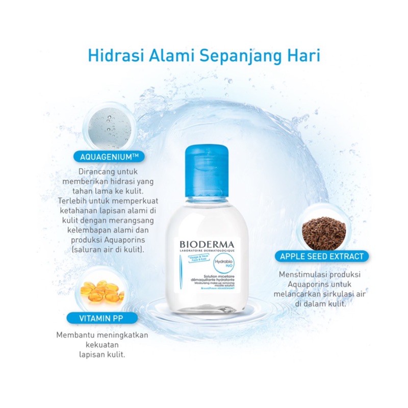 Nước Bioderma Hydrabio H20 Micellar