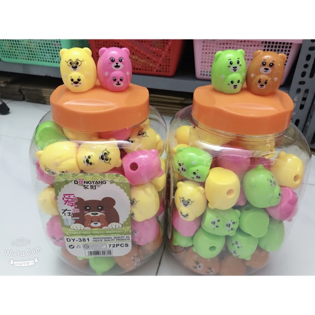 gọt bút chì hình gấu