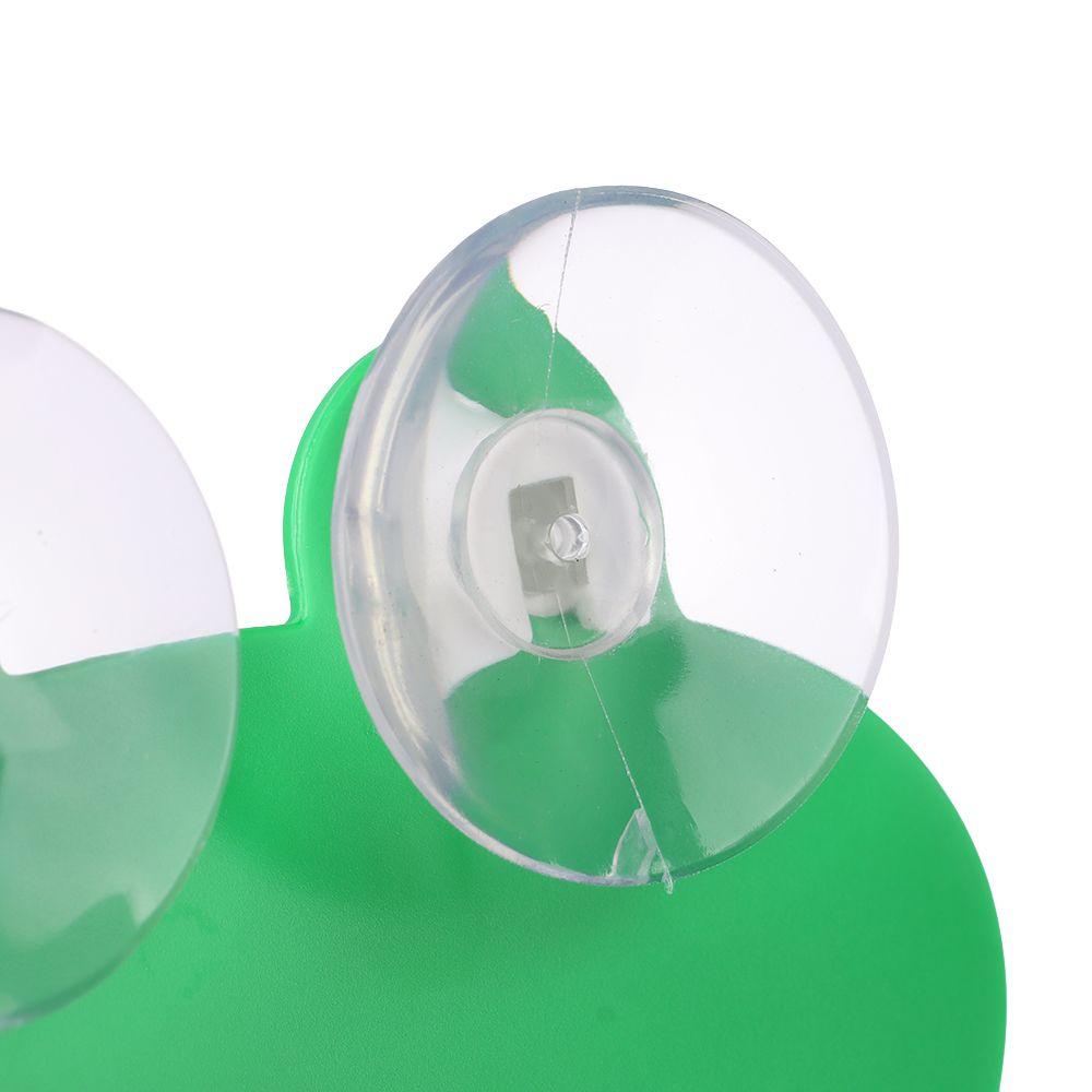 JANE Giá Đỡ Xà Phòng Ráo Nước Tự Dính Hình Chú Ếch Xanh