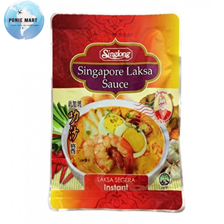 Gói gia vị Laksa Singapore Singlong 100g