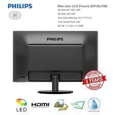 Màn Hình Philips 203V5LHSB 20" HD+ (1600 x 900) TFT-LCD - Hàng Chính Hãng - Bảo hành 36 tháng