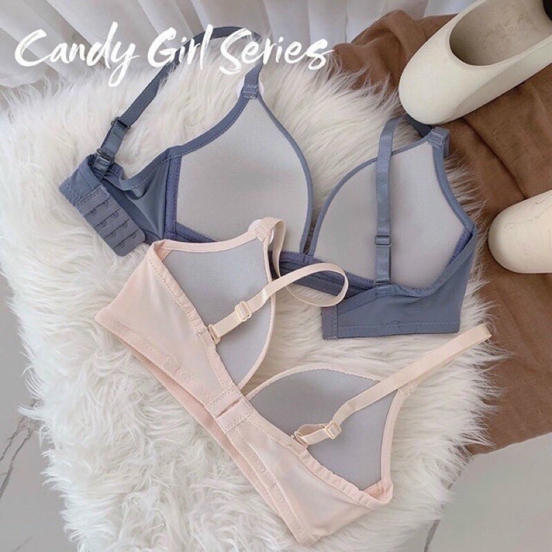 ♥️ HÀNG MỚI VỀ ♥️ Áo Ngực Trơn Mỏng Không Gọng Áo lót nữ Candy Girl siêu êm
