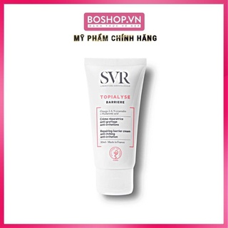Kem dưỡng ẩm phục hồi da svr topialyse barrier cream 50ml