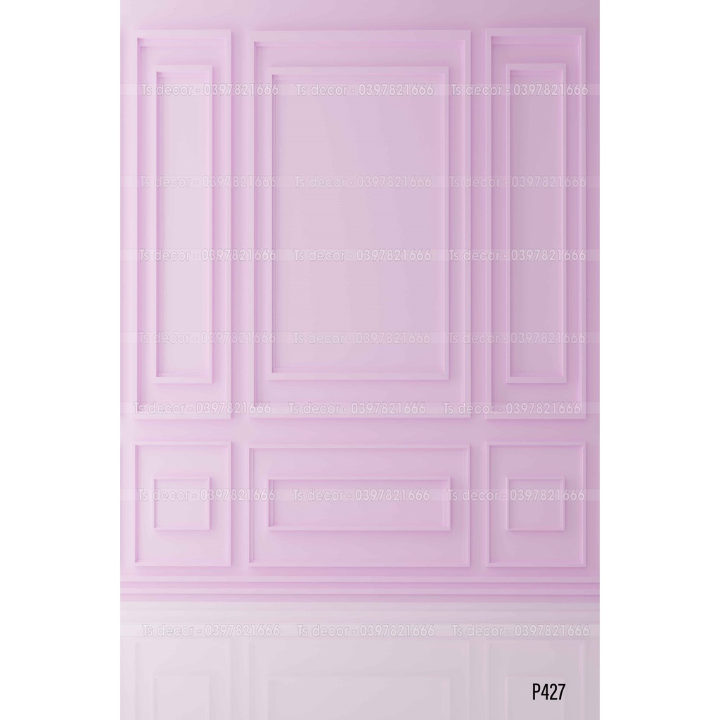 Phông nền chụp ảnh livestream in kèm phụ kiện 3D